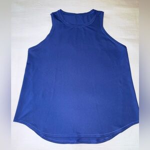 Lululemon High Neck Running and Training Tank Top - Size 12 - Symphony Blue